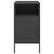 Bedside Cabinets 2 pcs Black 36x39x68 cm Steel