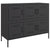 Sideboard Black 100.5x39x79 cm Steel