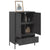 Highboard Black 68x39x101.5 cm Steel