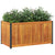 Garden Planter 85x45x44 cm Solid Wood Acacia and Steel