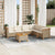 7 Piece Garden Sofa Set with Cushions Beige Poly Rattan