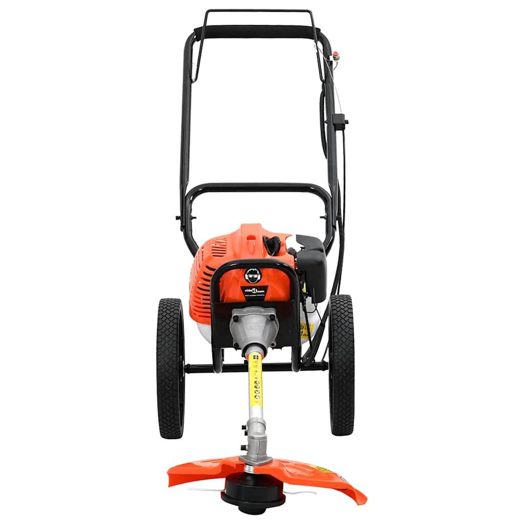 Brush Cutter with Wheels Orange 52 cc 1.45 kW