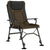 Fishing Chair with Armrest Foldable Taupe