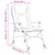 Fishing Chair with Armrest Foldable Taupe