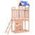 Play Tower with Rockwall 110.5x52.5x215cm Solid Wood Douglas Fir