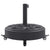 Parasol Base with Wheels for Ø38 / 48 mm Poles 27 kg Round