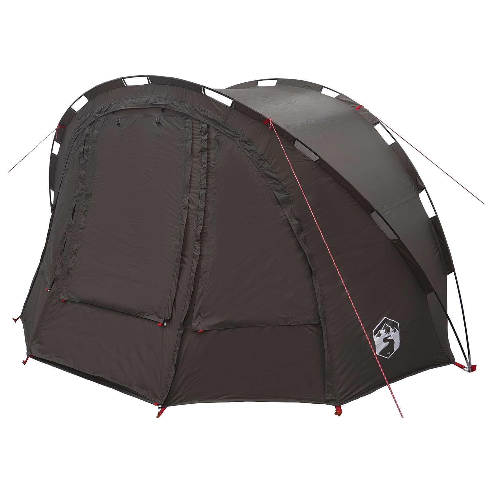 Fishing Tent 2-Person Brown Waterproof