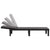 4-Way Height Adjustable Sun Lounger 155.5x57x28 cm Polypropylene