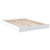 Bed Frame without Mattress White 135x190 cm Engineered Wood