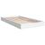 Bed Frame without Mattress White 90x190 cm Engineered Wood