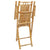 Folding Garden Chairs 6 pcs 53x66x99 cm Bamboo