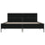 Bed Frame without Mattress Black 135x190 cm