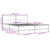 Bed Frame without Mattress Black 135x190 cm
