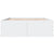 Bed Frame without Mattress White 135x190 cm