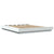 Bed Frame without Mattress White 150x200 cm