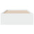 Bed Frame with Drawers without Mattress White 90x190 cm