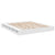 Bed Frame without Mattress White 183x203 cm King