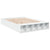 Bed Frame without Mattress White 150x200 cm