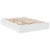 Bed Frame with Drawers without Mattress White 135x190 cm