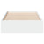 Bed Frame with Drawers without Mattress White 90x190 cm