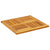 Table Top 50x50x2 cm Square Solid Wood Acacia