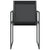 Garden Chairs 4 pcs Black Steel and Textilene