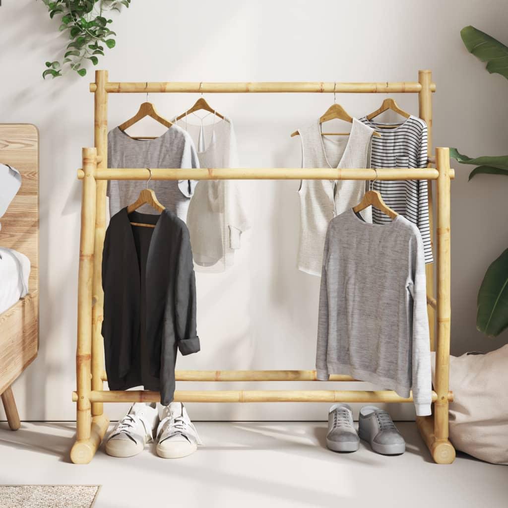 Clothes Rack 100x30x100 cm Bamboo