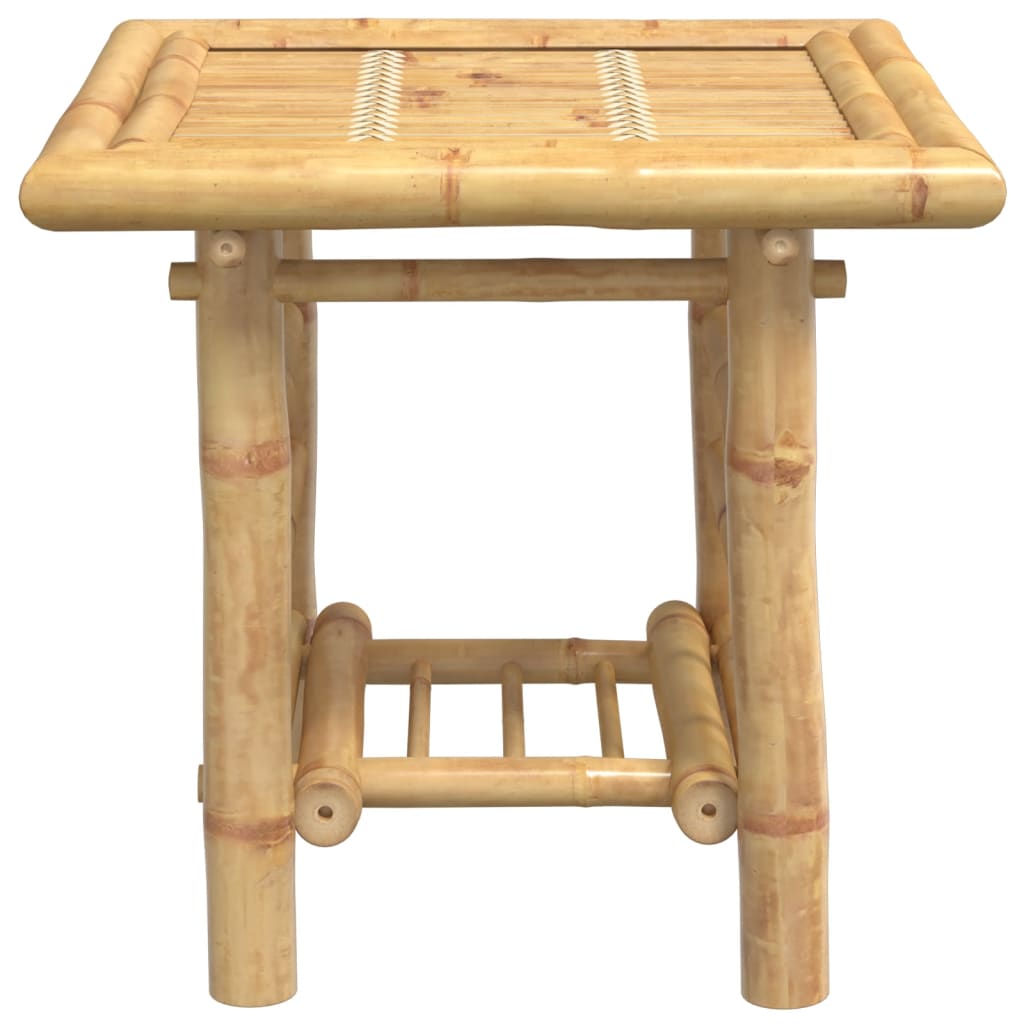 Side Table 45x45x45 cm Bamboo