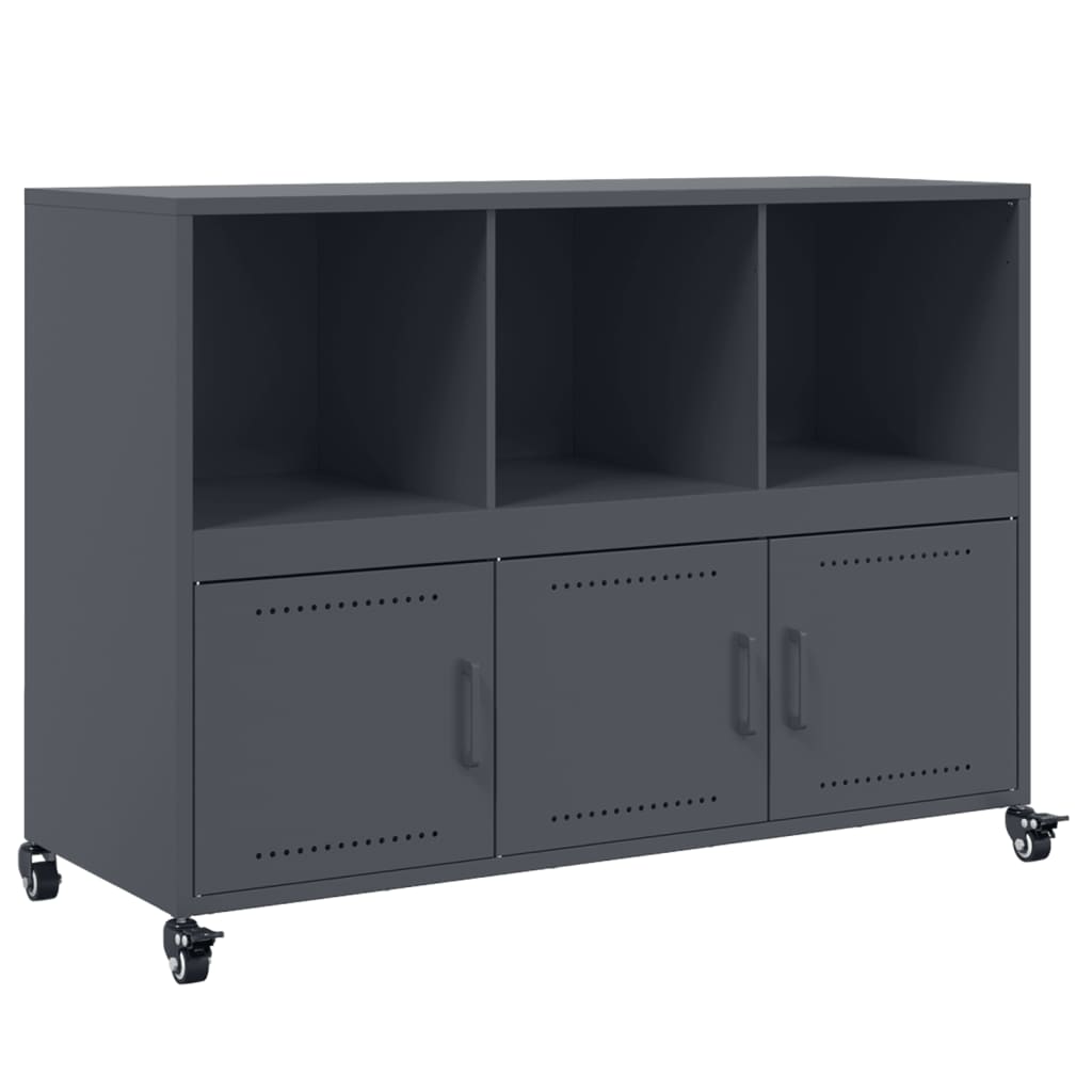 Sideboard Anthracite 100.5x39x72 cm Steel