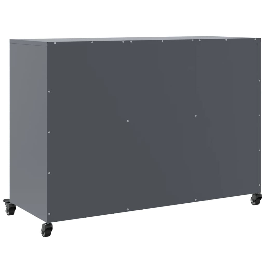 Sideboard Anthracite 100.5x39x72 cm Steel