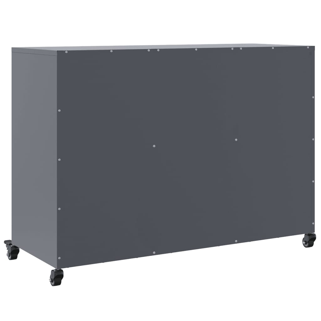 Sideboard Anthracite 100.5x39x72 cm Steel