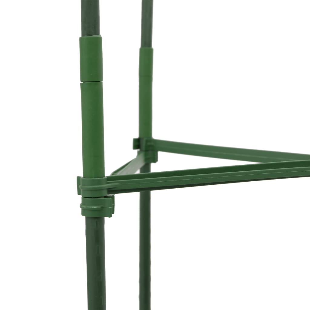Tomato Cages with Plant Bags 4 pcs 154 cm Steel and PP