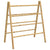 Double Towel Ladder with 4 Rungs 90x50x100 cm Bamboo
