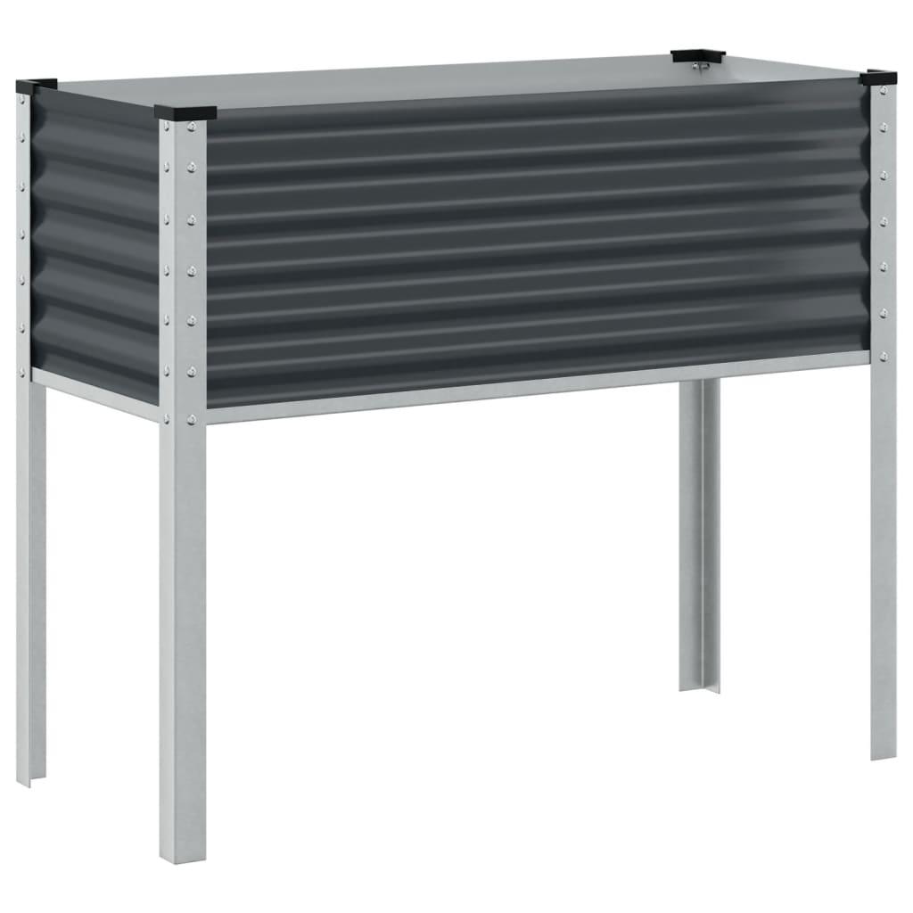 Garden Planter Anthracite 100x45x90 cm Steel