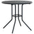 Patio Table Round Anthracite Ø80x72.5 cm Powder-coated Steel