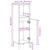 Bathroom Cabinet Sonoma Oak 30x30x100 cm Engineered Wood