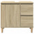 Bathroom Cabinet Sonoma Oak 65x33x60 cm Engineered Wood