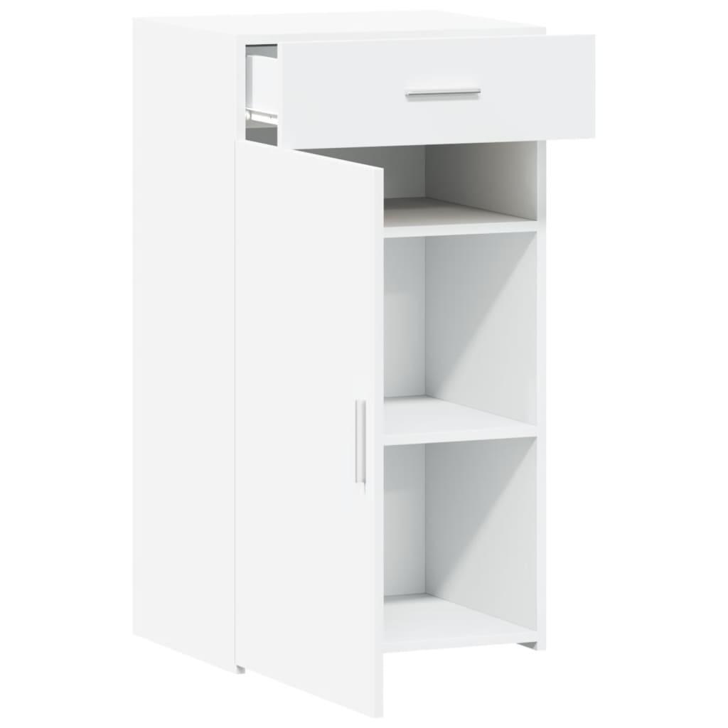 Sideboard White 50x42.5x93 cm Engineered Wood