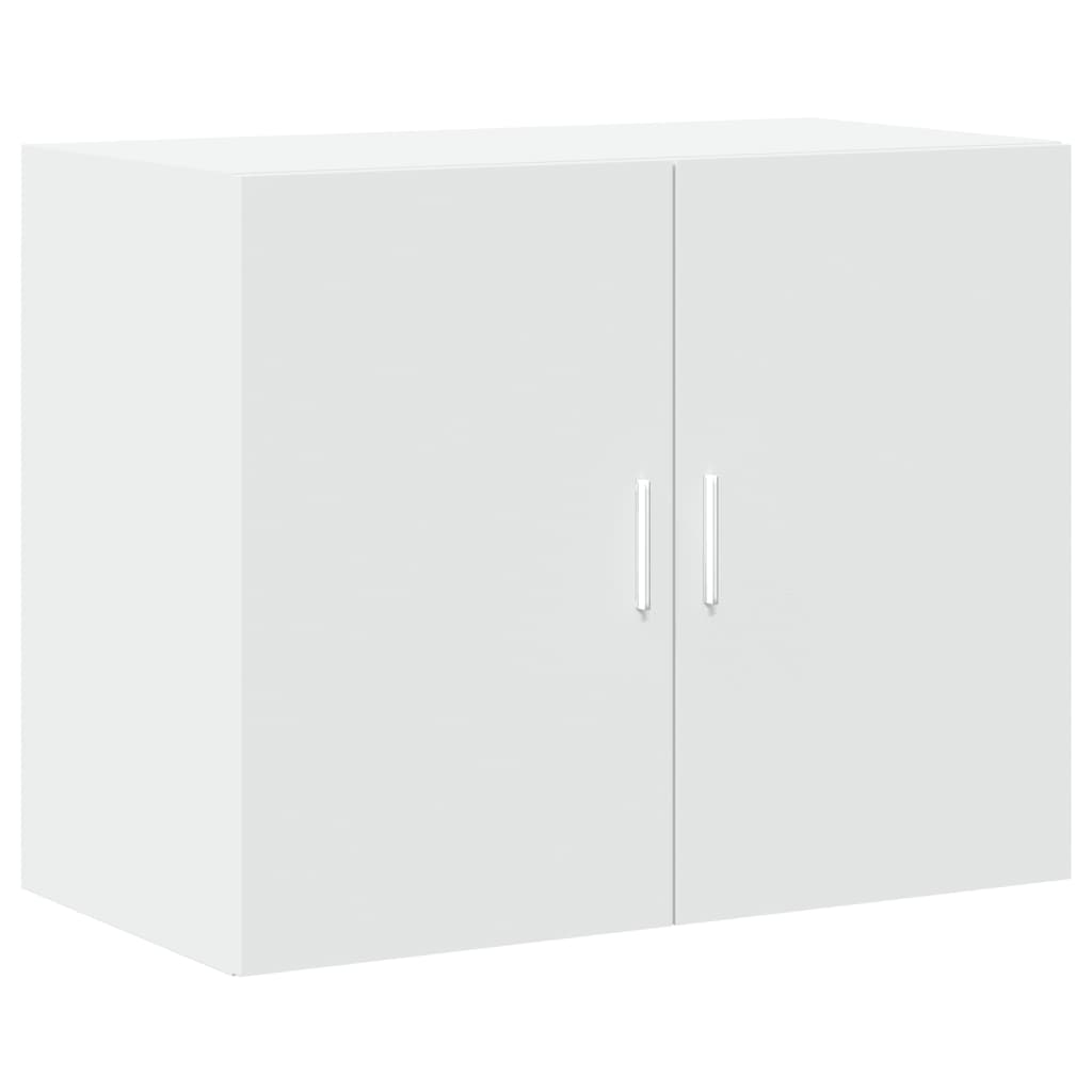 Highboard White 80x42.5x249 cm Engineered Wood