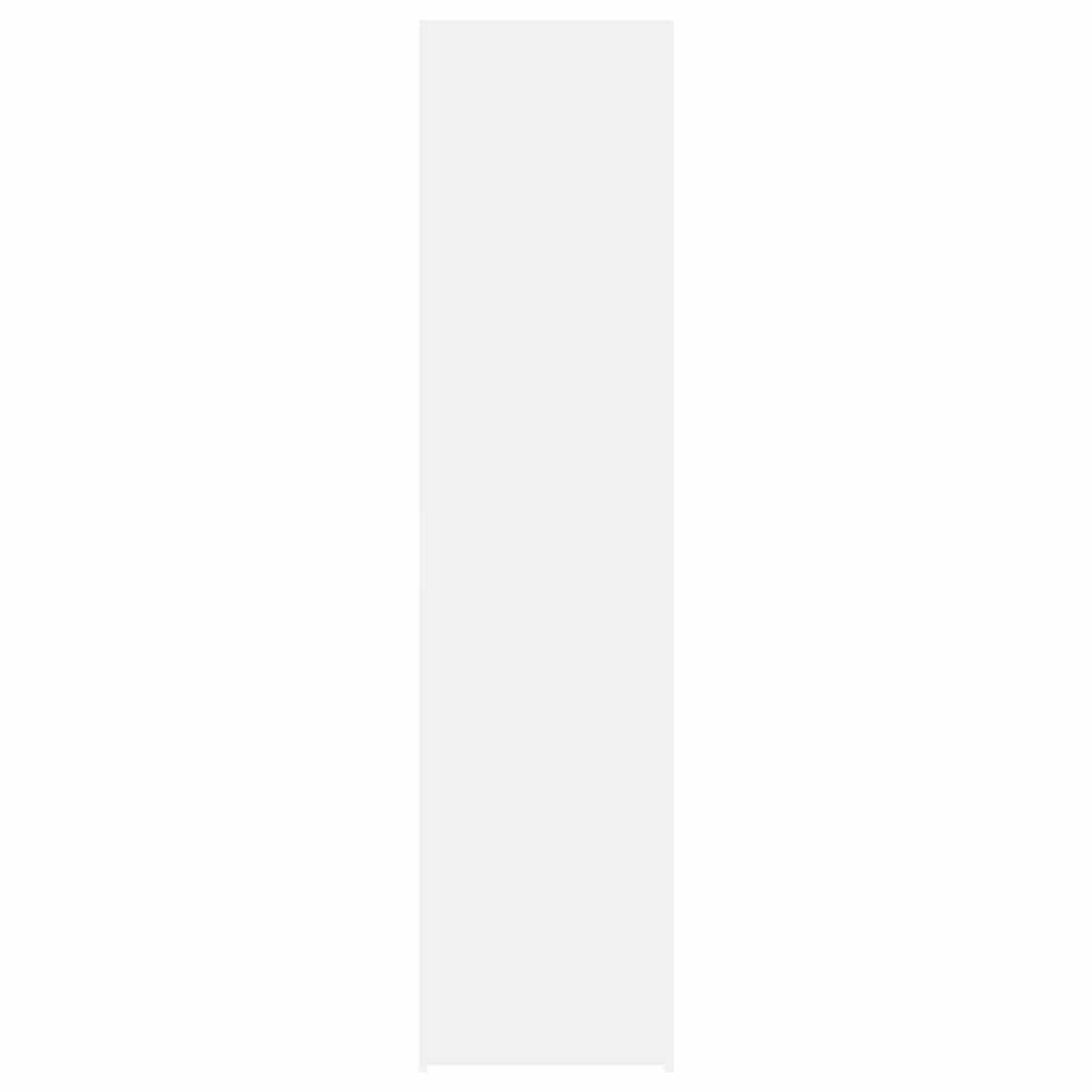 Highboard White 45x42.5x185 cm Engineered Wood
