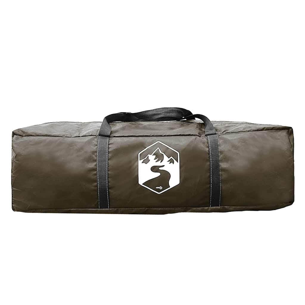 Fishing Tent 5-Person Grey Waterproof