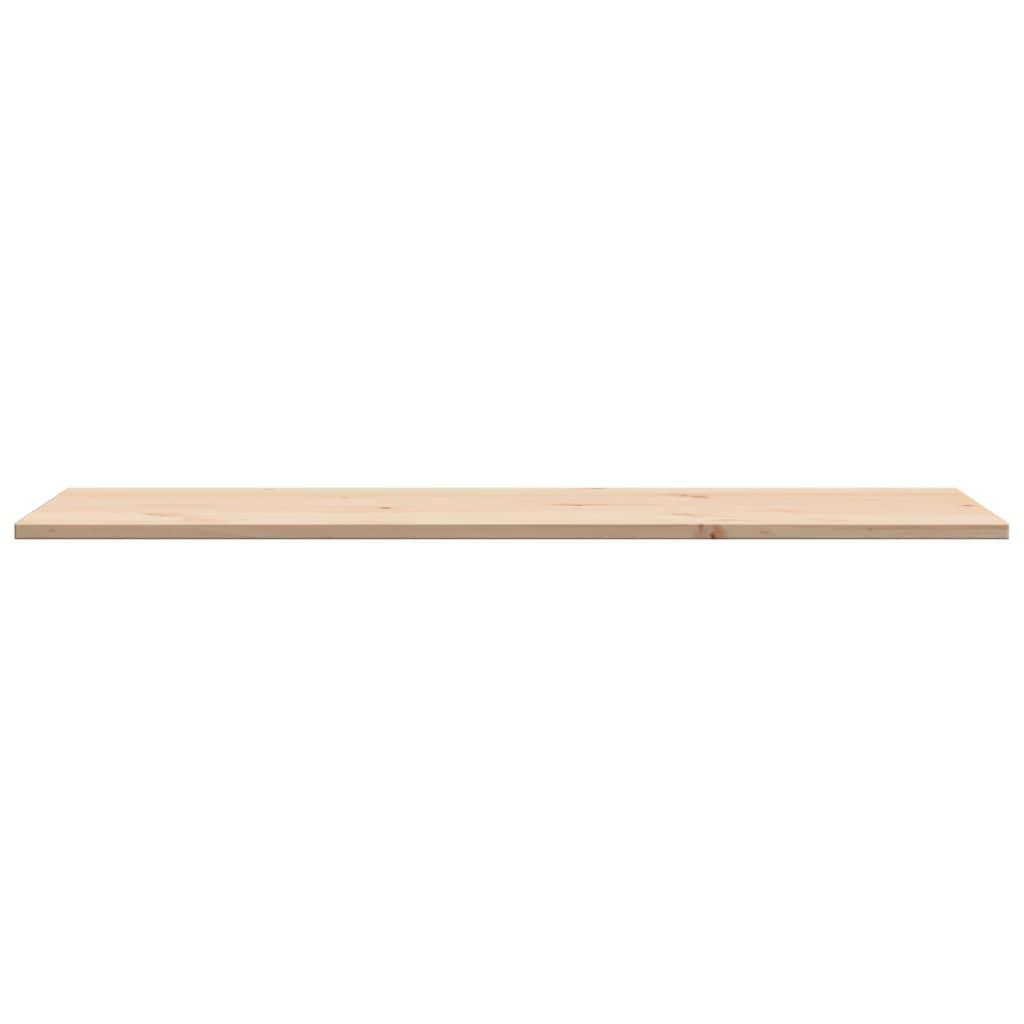 Table Top 110x40x1.7 cm Rectangular Solid Wood Pine