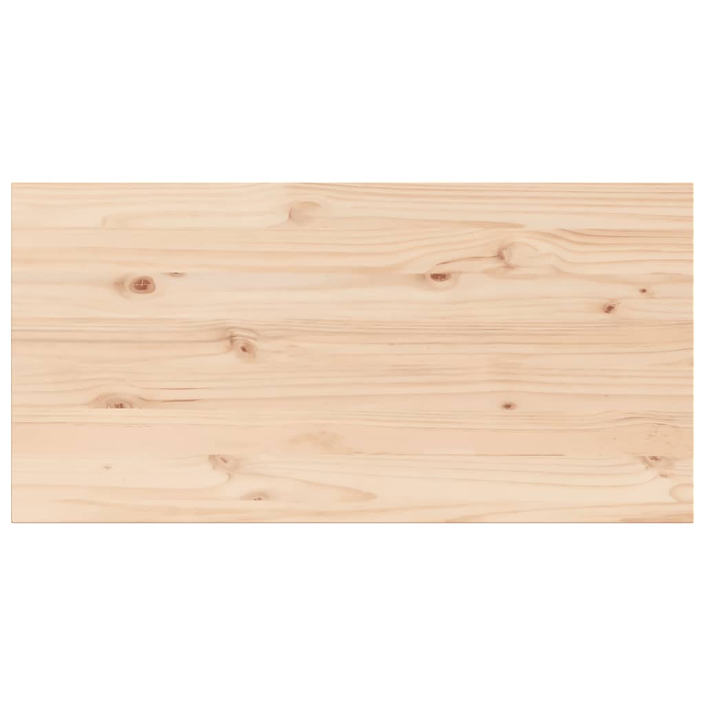 Table Tops 4 pcs 100x50x1.7 cm Rectangular Solid Wood Pine