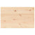 Table Top 80x50x2.5 cm Rectangular Solid Wood Pine