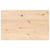 Table Top 80x50x2.5 cm Rectangular Solid Wood Pine