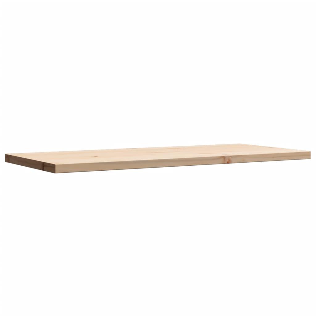 Table Top 90x40x2.5 cm Rectangular Solid Wood Pine