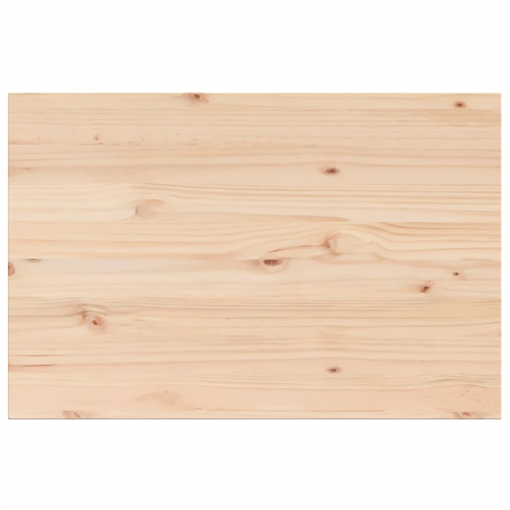 Table Tops 3 pcs 80x53x2.5 cm Rectangular Solid Wood Pine