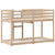 Bunk Bed without Mattress 92x187 cm Single Solid Wood Pine