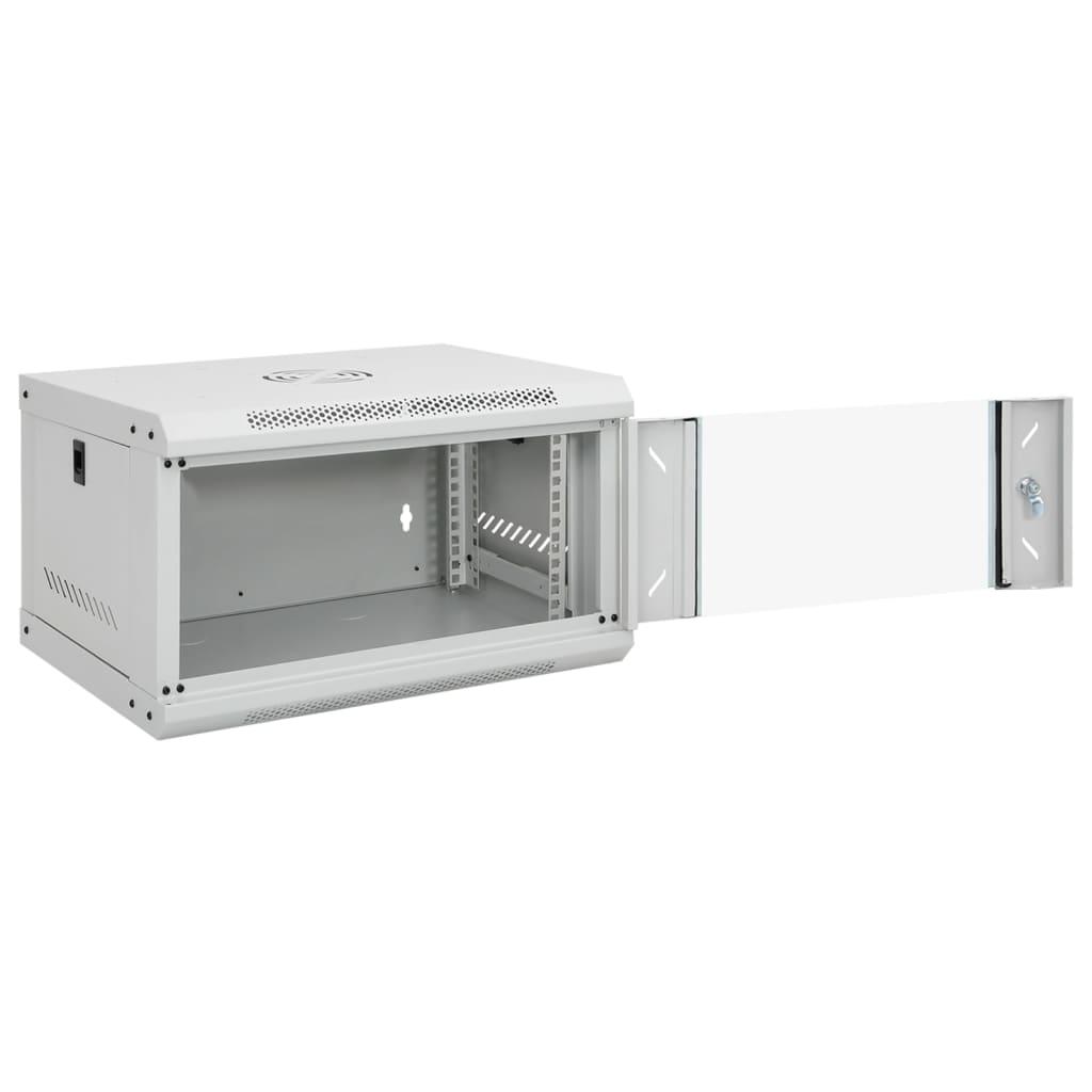 6U Wall Mounted Network Cabinet 19" IP20 53x40x30 cm