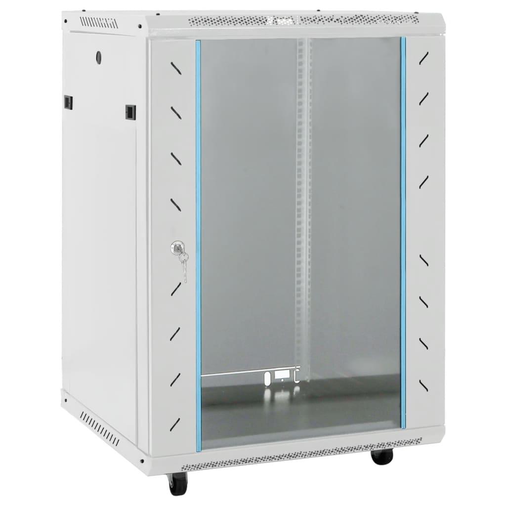 15U Network Cabinet with Swivel Feet 19" IP20 60x45x86 cm